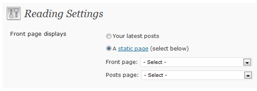 wordpress-reading-settings